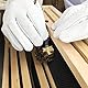 KINGLAKE Weiß Imkerhandschuhe für Damen und Herren, mit belüfteten Ärmeln