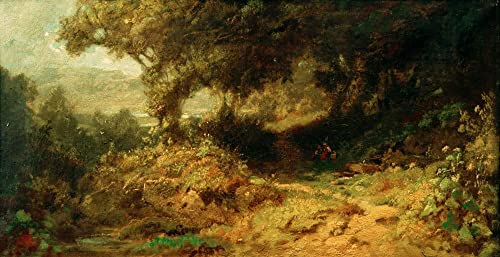 Toile murale Carl Spitzweg 60x90cm pour habiller un grand mur vide