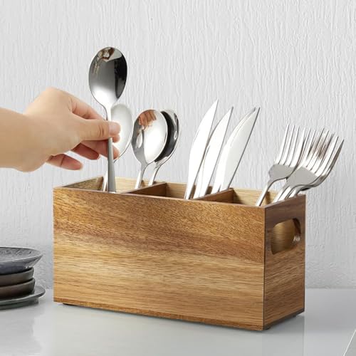 Rangement couverts cuisine et organisateur de couverts en argent