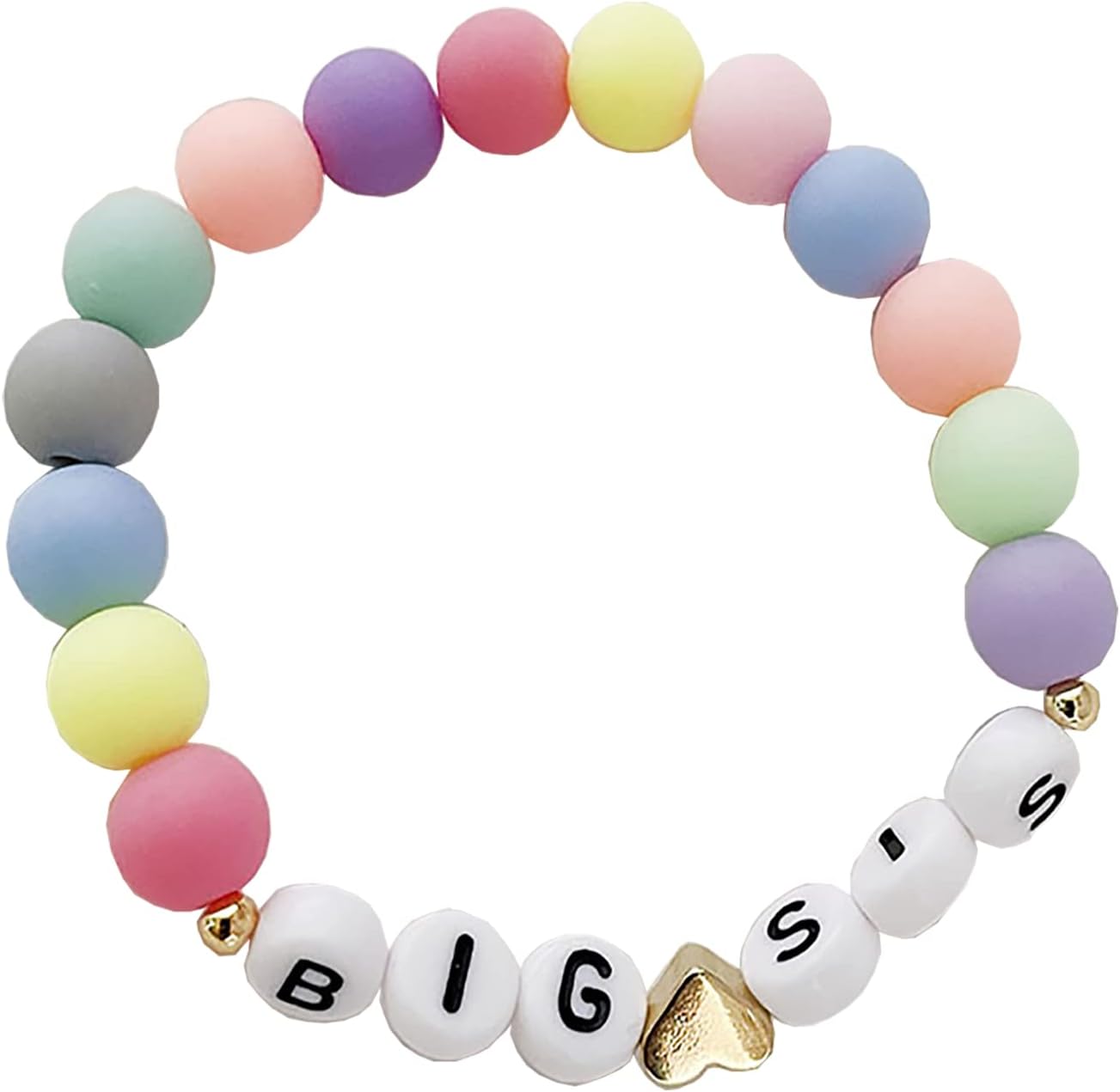 LioternBig Sister Gift for Sister, Big Sister Bracelet, Little Sister Gifts for Sisters for Little Girls, Big Sister Announcement, Sister Jewelry