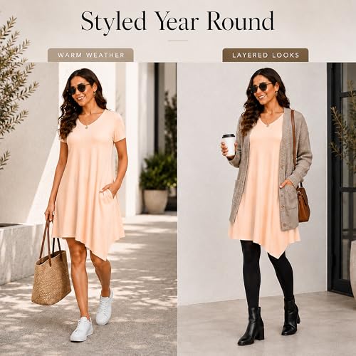 Image of Miss Lavish London Sleeveless Dresses for Women -Casual Summer Dresses with Pockets, Women's Fashion Midi Dress