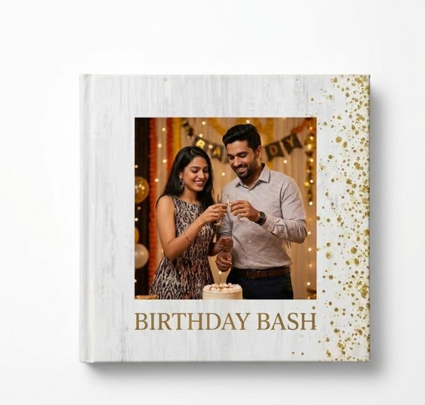 Photojaanic Personalized Photobook 6x6 | Customize Photo Album Book for Memories | Wedding Album, Birthday & Anniversary Gift |-image-39