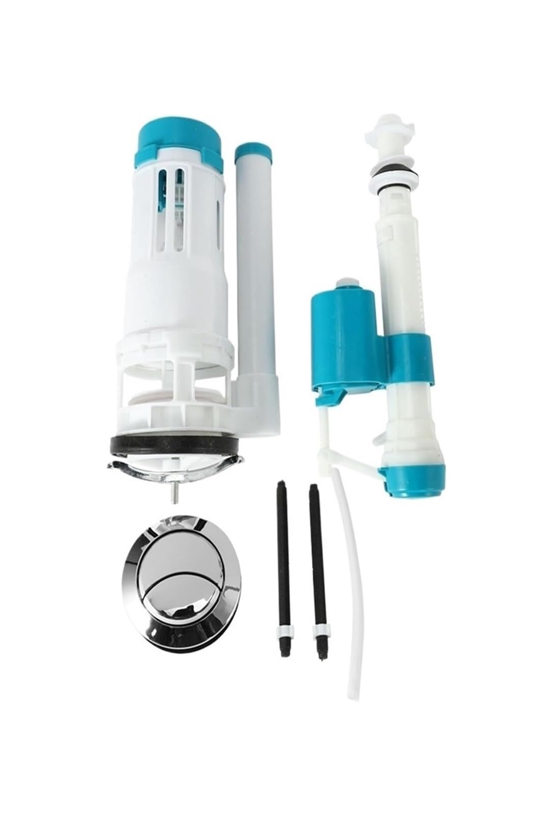 Toilet Drain Valve, ABS Toilet Tank Drain and Inlet Set