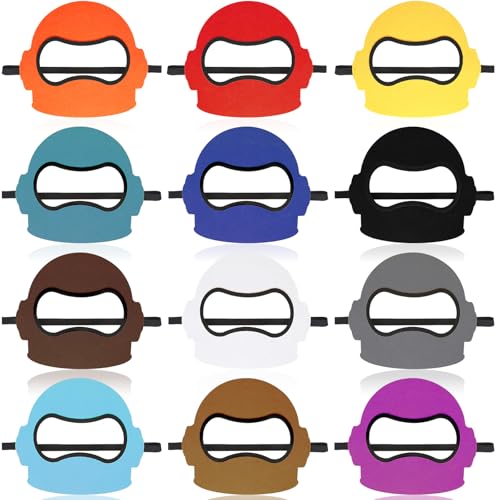WinnerWhy 24 Pcs Gaming Masks Set Multicolor Style Space Theme for Video Game Party Supplies Gaming Party Decoration Masks Video Game Supplies