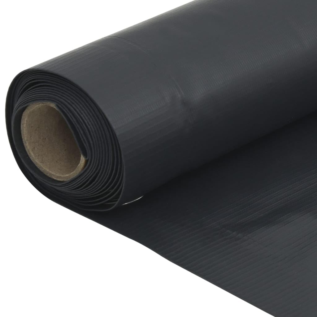 Homgoday Antracyt 600 x 120 cm parawan ogrodowy z PCV, zewnętrzny parawan ogrodowy, przegroda zewnętrzna, przegroda na zewnątrz