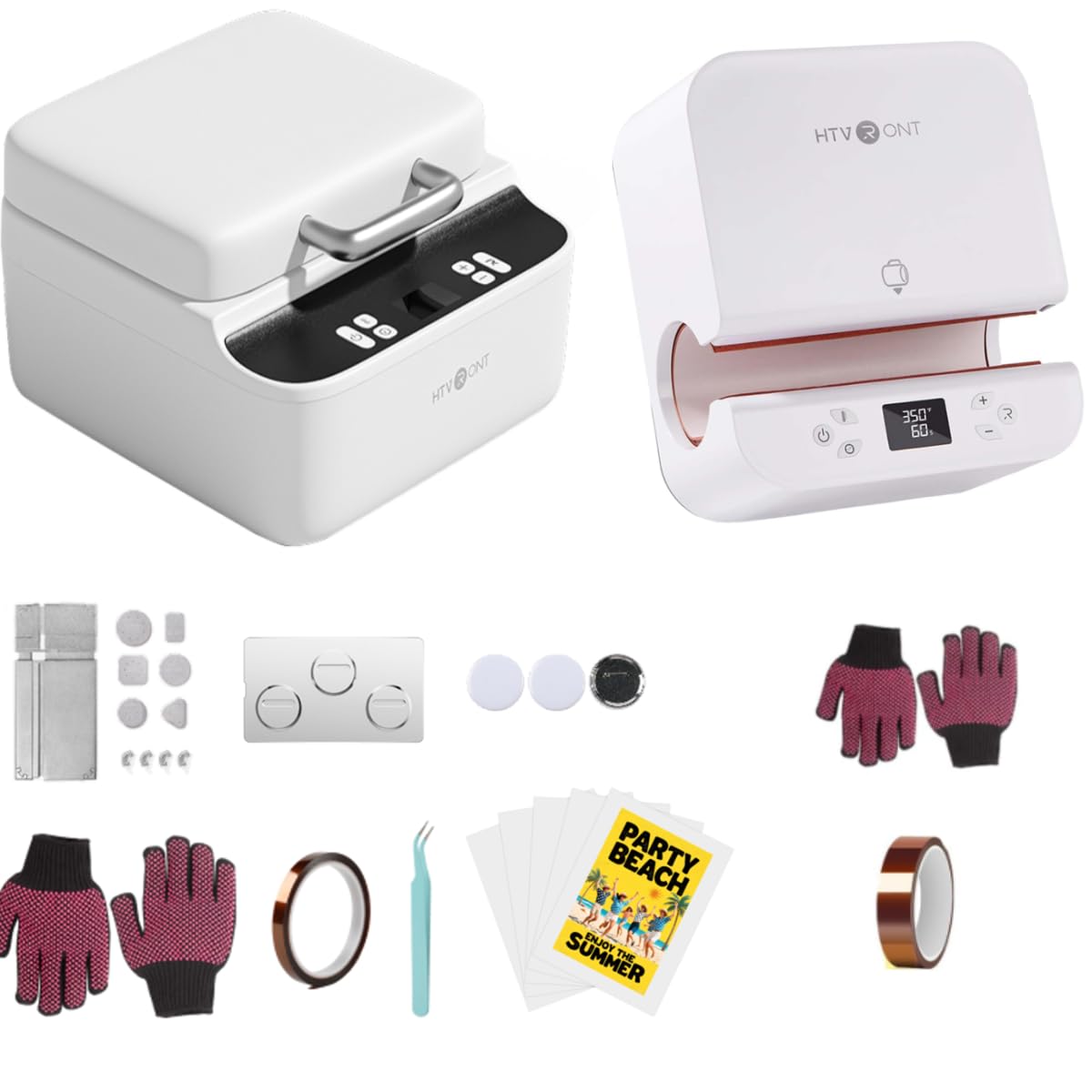 HTVRONTH17 Phone Cases Heat Press Vacuum Heat Press Machine for Phone Cases (Compatible with Android)+ HTVRONT Auto Tumbler Heat Press Machine