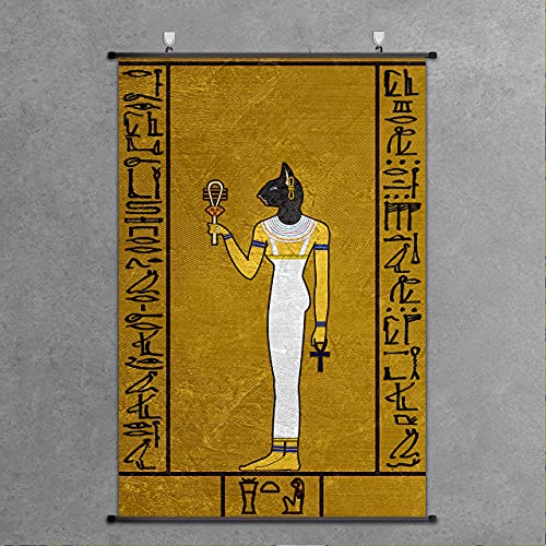 Poster de divinités égyptiennes antiques pour sublimer le design de votre salon