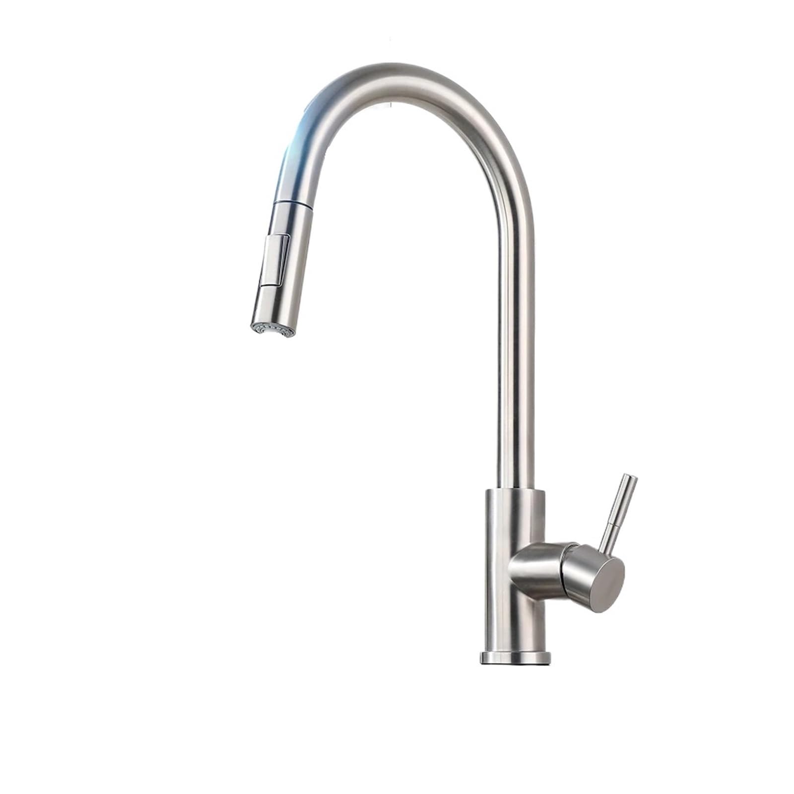 Ckafzmyjqbt 1015-Brush Nickel Smart Touch Kitchen Faucets Crane For Sensor Kitchen Water Tap Sink Mixer Rotate Touch Faucet Sensor Water Mixer(,G3/8)