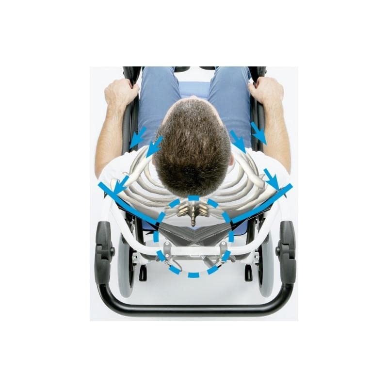 Silla de Ruedas Basculante JUDITTA Original Ruedas Grandes 600mm