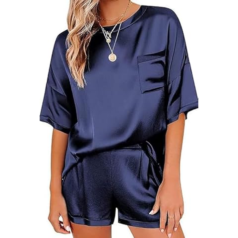 Pyjama Court Satin Ekouaer Cover