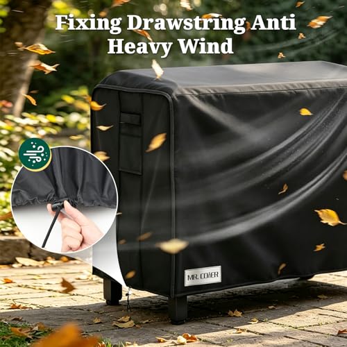 Image of MR. COVER Outdoor Prep Table Cover, Compatible with 36 inch Keter Unity Small Portable Table, 600D Heavy Duty Waterproof for Grill Dining Kitchen Island Cart Protective, Outdoor Storage Cabinet Cover
