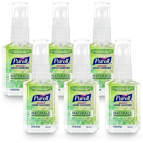 Purell Advanced Hand Sanitizer Naturals Cover