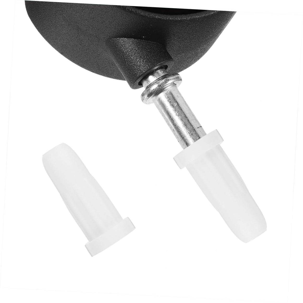 VICASKY Protections De roulettes pour Meubles Lot de 40 Pièces en Plastique Solide, Butées De Roue Silencieuses Compatibles Lits Bébé Et Rangements, Housses Anti-Bruit Faciles à Installer