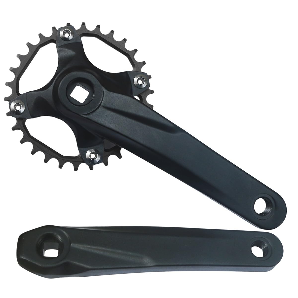 Amazon.co.jp: DOGACA 170mm 175mm 自転車スクエアホール クランク