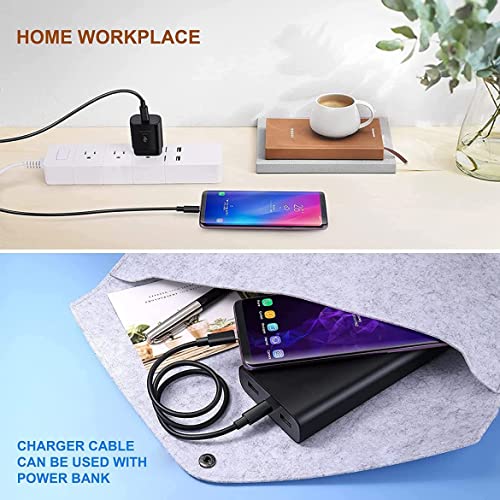 Image of MAK 25W Charger USB-C Super Fast Charging Adapter Compatible for Galaxy S21 /S21+ /S21 Ultra /S20 /S20+ /S20 Ultra /Note 10,20 /Note 20 Ultra /Note10+, Adapter Only, Black