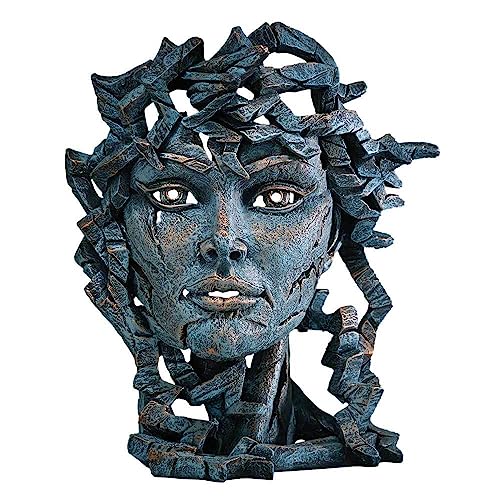 Escultura Busto Venus Verde 14.76 Pulgadas