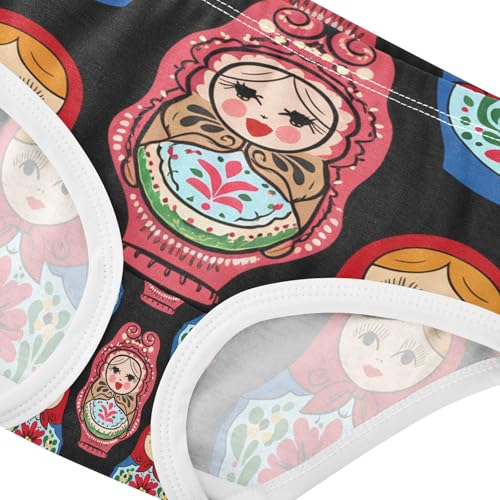 Russian Nesting Dolls Colorful Toddler Girls's Underwear 2T 202c13714