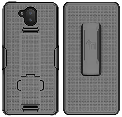 Nakedcellphone HOLCOM-XP10-BLACK Case With Clip For Sonim Xp10 5G thumb #5