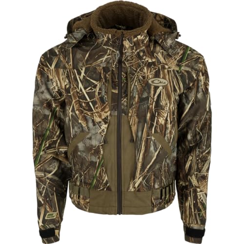 Drake LST Guardian Elite Flooded Timber Jacket - Insulated, Color: Max-7, Size: 3XL (DW6011-038-6)