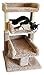 Reaowazo Brown Large Kitty Cat Tree Perch