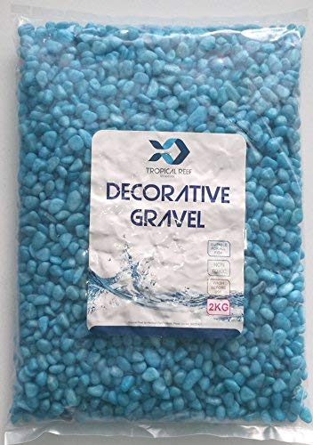 Classica 5kg Aquarium Blue Aquarium Tank Substrato...