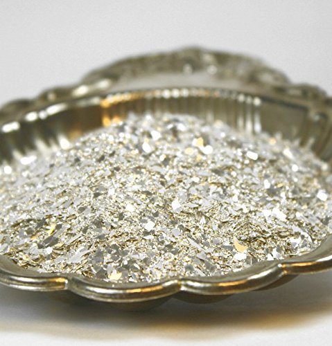 Silver Fusion - Glass Glitter - 1 Oz Jar #TOP2