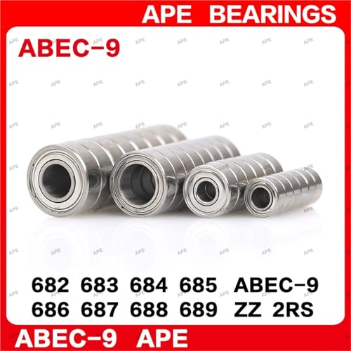 Rodamientos ABEC-9 684-2RS抗磨损防尘小轴承 解决电机发热发卡问题 3