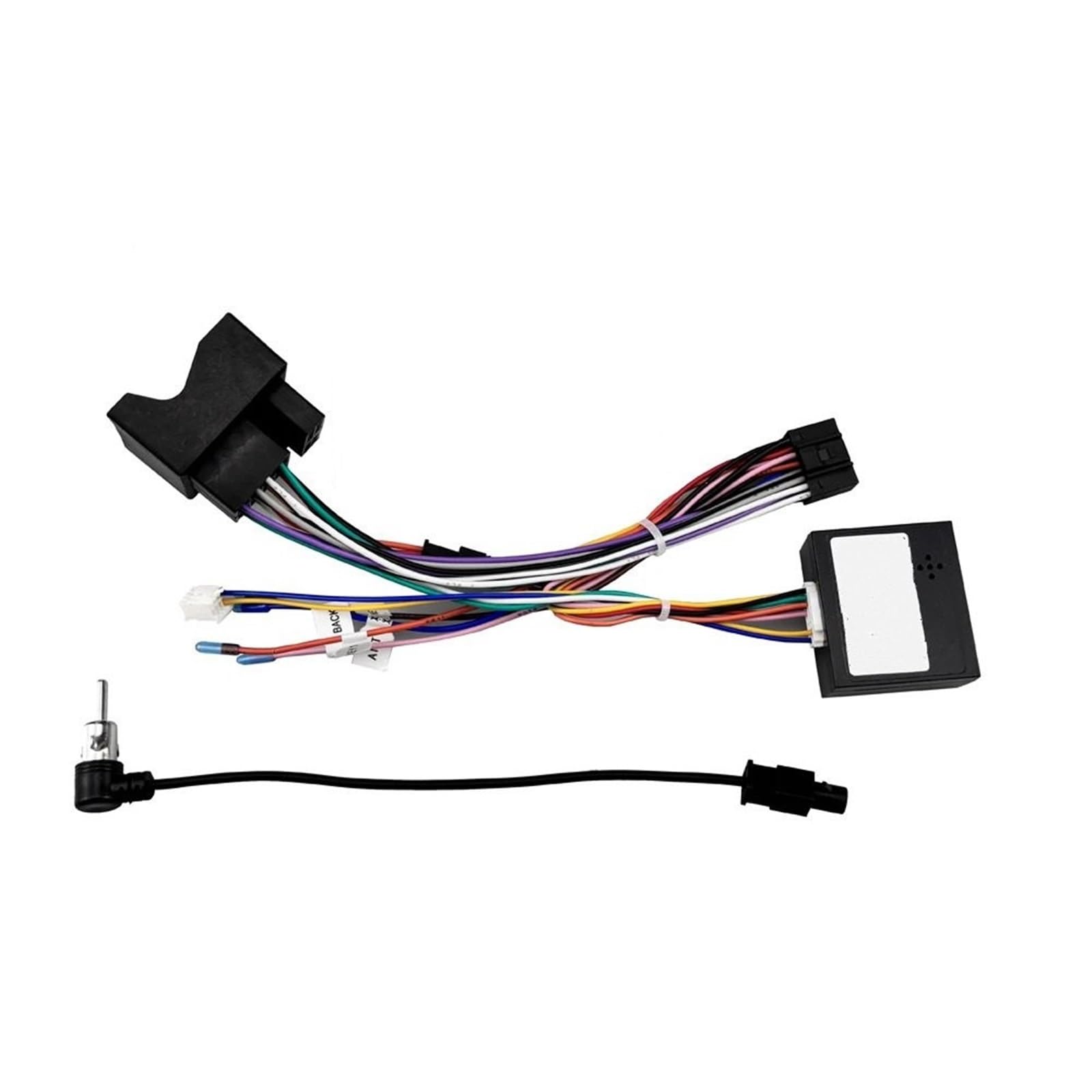 JKELPV Car Radio Frame Kit Fit For Skoda Rapid Spaceback 2014-2019 Radio Dash Fitting Panel Kit 2 DIN 9 Inch Car Frame Fascia Adapter Radio adapter(Only cable canbus)