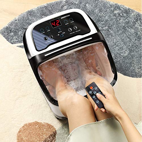 Masajeador de pies con calentamiento y masaje automático miniatura 5