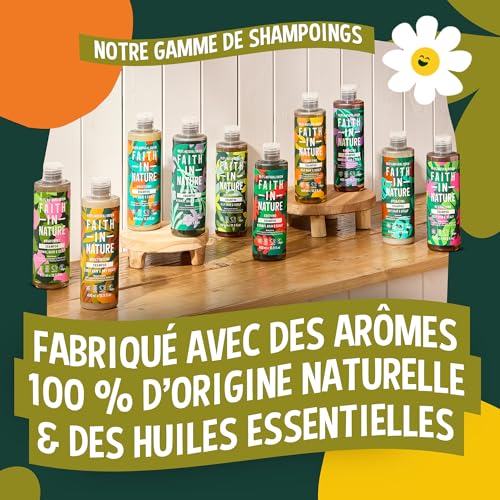 Faith In Nature Shampooing Naturel au Pamplemousse et à l’Orange, Purifiant pour Cheveux et Cuir Chevelu Gras, Végan et Non Testé sur les Animaux, Sans SLS, Silicones ni Parabènes, 400 ml – vue 6
