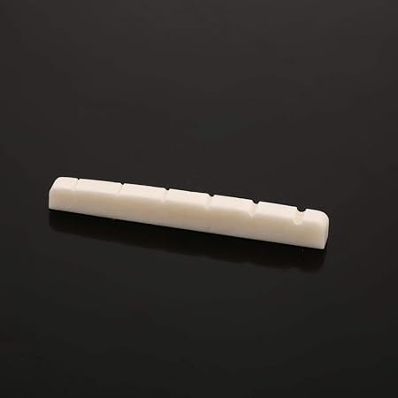 Amazon Musiclily 6弦フェンダータイプギター用弦溝加工済み牛骨ナットスロット付 42x3 5x4 5mm 2個 楽器 音響機器 楽器 音響機器