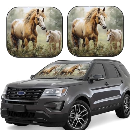 Pare-soleil voiture protection UV optimale pour garder au frais