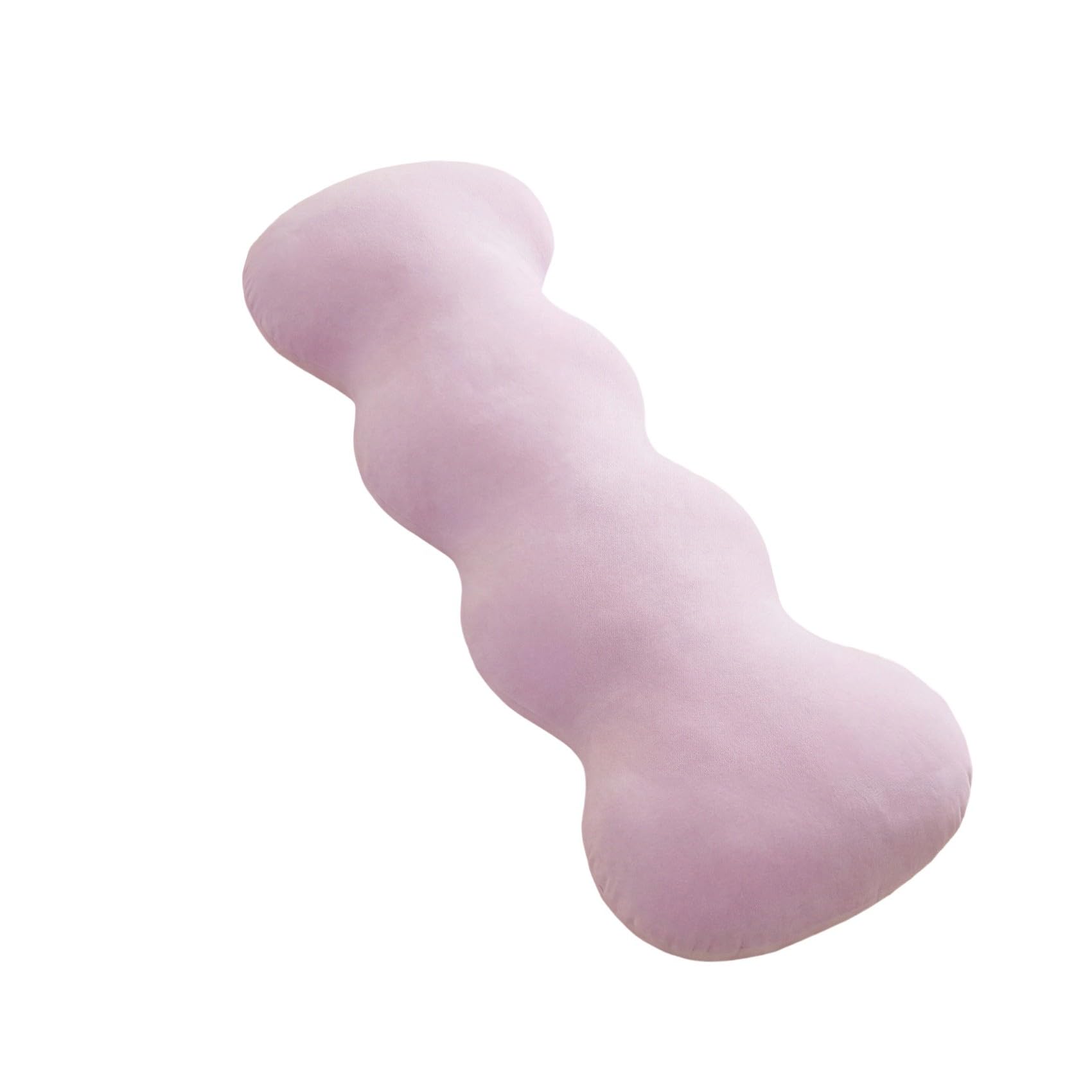 Kaeltsyn Lightweight Cooling Body Pillow Soft PP Cotton Filling Long with Washable Ice Silk Cover for Side Ventilation Comfort