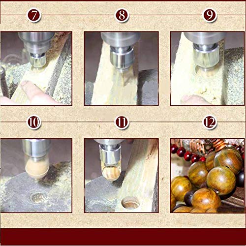 Foret De Perles 18 Pièces / Ensemble Bois Perle Fabricant Foret Fraise