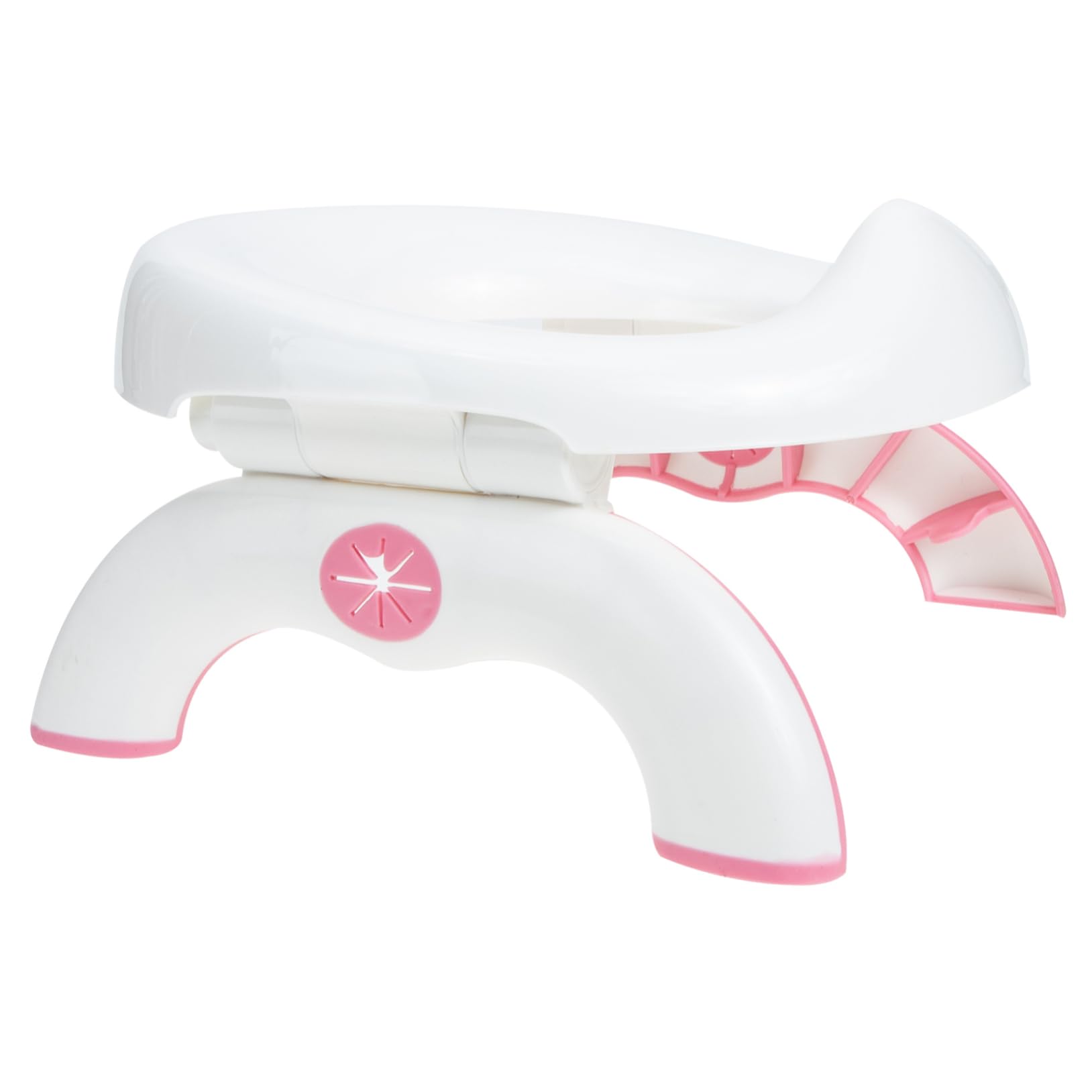 ORFOFE toilette pieghevole potty kiddikutter automobile i figli car seat vasino portatile per bambino vasino pieghevole vasino per bambini rifornimento del bambino plastica Rosy