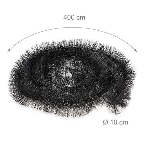 Cepillo para canalones de 10 cm de diámetro que soluciona los atascos por hojas y nidos 5