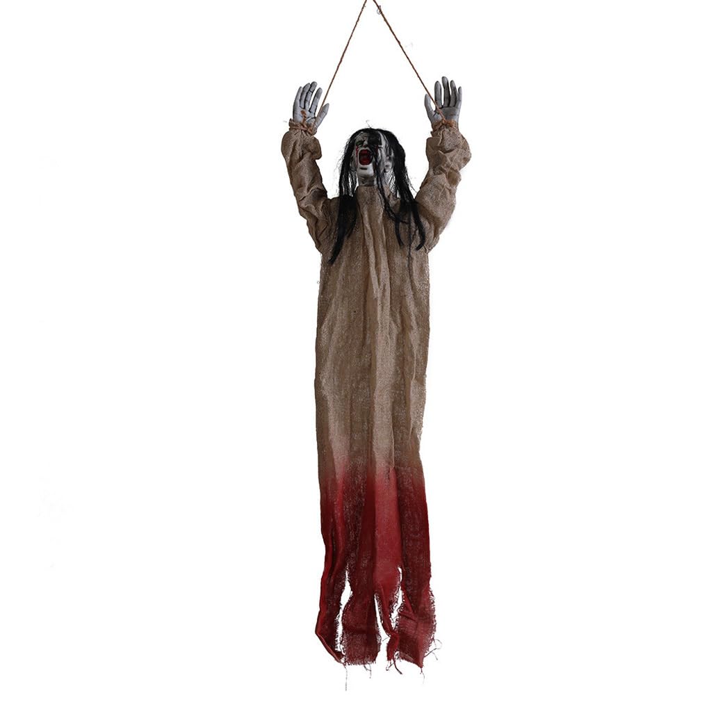 Confezione da 3 3 decorazioni di Halloween Fantasmi spaventosi Scheletri Forniture per casa stregata inquietante Decorazioni per esterni Confezione da