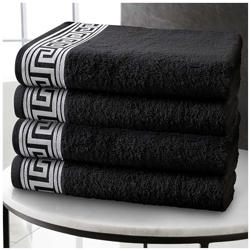 Toallas de Mano Negras Marca GC GAVENO CAVAILIA