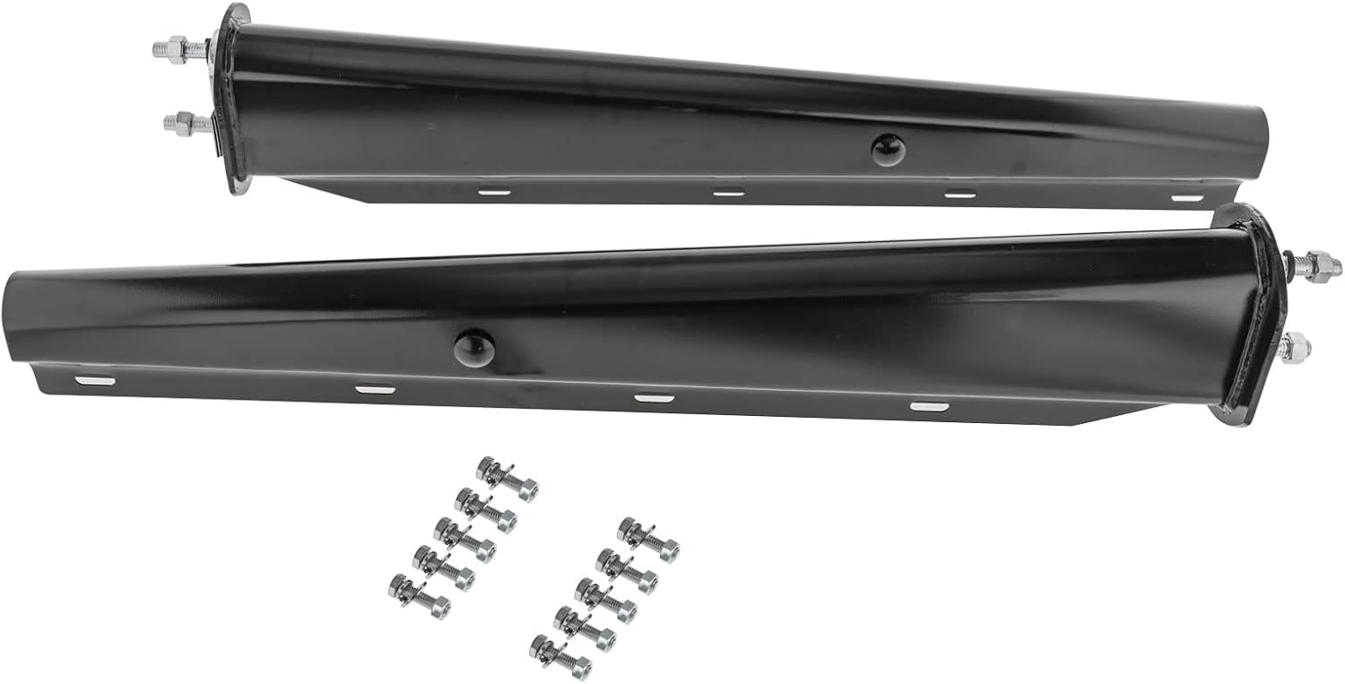 Mud Flap Hangers kit for semi Trucks (Black)