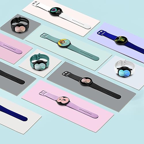 ASDONAL 5 Pièces Bracelets Compatible avec Samsung Galaxy Watch 6/5/4 40mm 44mm / Galaxy Watch 6/4 Classic 47mm 46mm 43mm 42mm / Watch 5 Pro 45mm, Bracelet de Remplacement pour Galaxy Watch 6 – vue 5