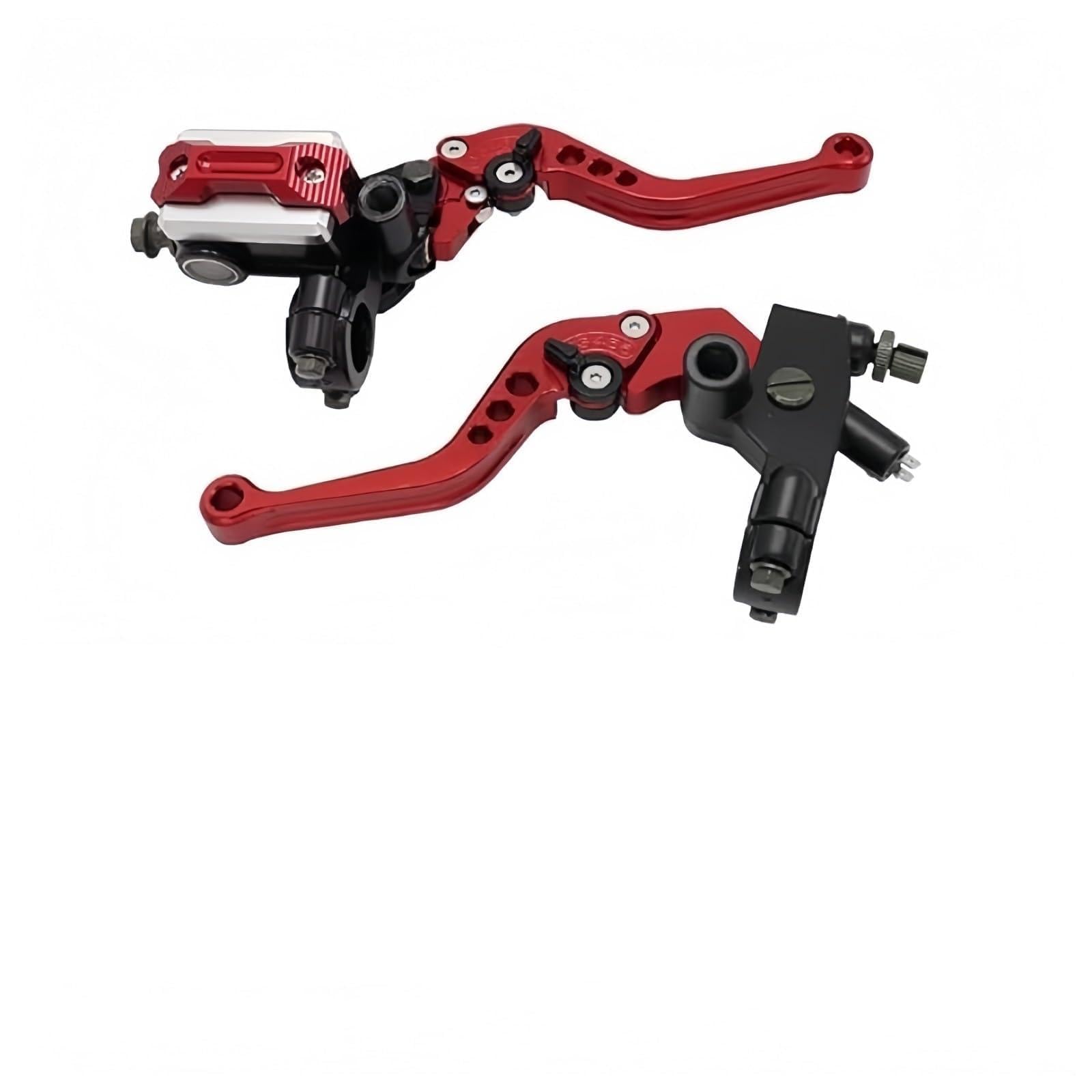 Palanca embrague hidráulica y cilindro maestro de freno universal 22 mm para moto Honda Yamaha