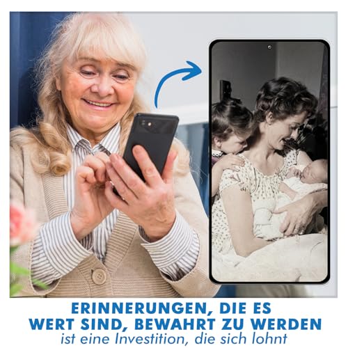 KLIM K2 Mobile Film Scanner 35mm + NEU + Positiv- & Negativ- Dia Scanner + Fotoscanner zum digitalisieren + Diascanner + Deine eigene Entwicklungsstation zu Hause + Dias selbst digitalisieren