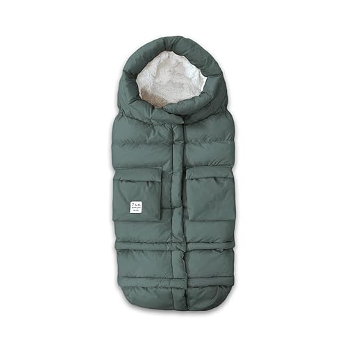 Miniatura 25 de 7AM Enfant Manta para Cochecito 212 - Manta Ajustable con Cremallera para Asiento de Auto de Bebé para Invierno de Bebés, Unisex Multipropósito con