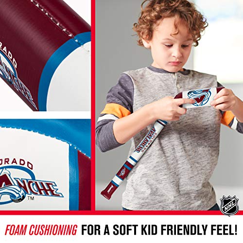 Image of Franklin Sports NHL Team Mini Soft Hockey Stick Set - NHL Team Soft Foam Mini Hockey Stick and Ball - Great Toy for Kids