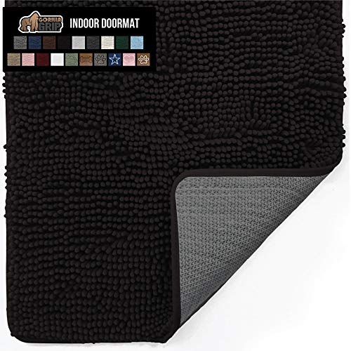 Gorilla Grip Original Indoor Durable Chenille Doormat, Large, 36x24