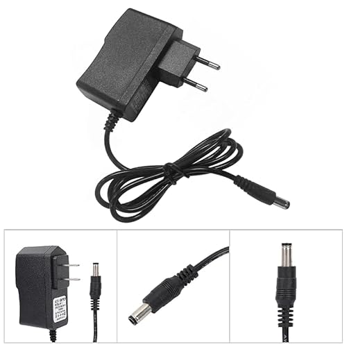 Honiwu DC Adapter, Pedal Netzteil Adapter, Power Supply Adapter, Stromquelle Ladeadapter, Spitze Negative, Netzadapter Geeignet für eine Vielzahl von elektronischen Keyboards, Digitalpianos, Pedalen