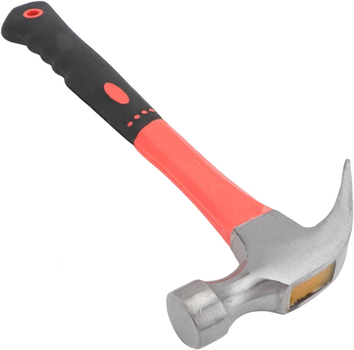 Insulated Handle Claw Hammer with Magnetic Head Non-skid Grip Steel Hammer for Nail Pulling and Carpentry Sturdy Multifunctional Hand Tool Style
