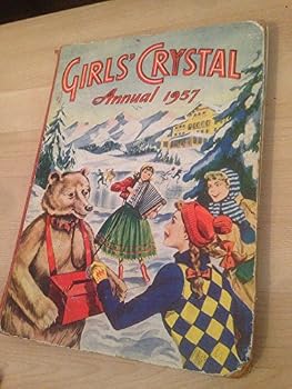 Hardcover Girls' Crystal Annual 1957 Book