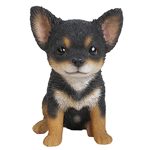 Pacific Trading Chihuahua Puppy Sitting Figurine Pet Dog Animal Lovers Home Decoration New