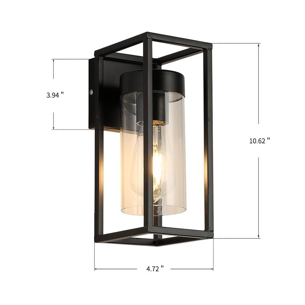 Amerykańska, rustykalna, retro, przemysłowa, wiatrowa lampa ścienna LED do sypialni, nordycka, restauracyjna, korytarzowa, z kutego żelaza, szklana lampa ścienna, odpowiednia do baru, schodów, hotelu